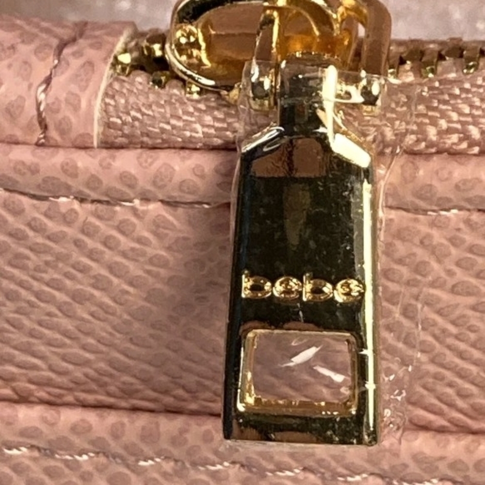 bebe Pink Quilted Chain Crossbody Bag - Picture 11 of 12